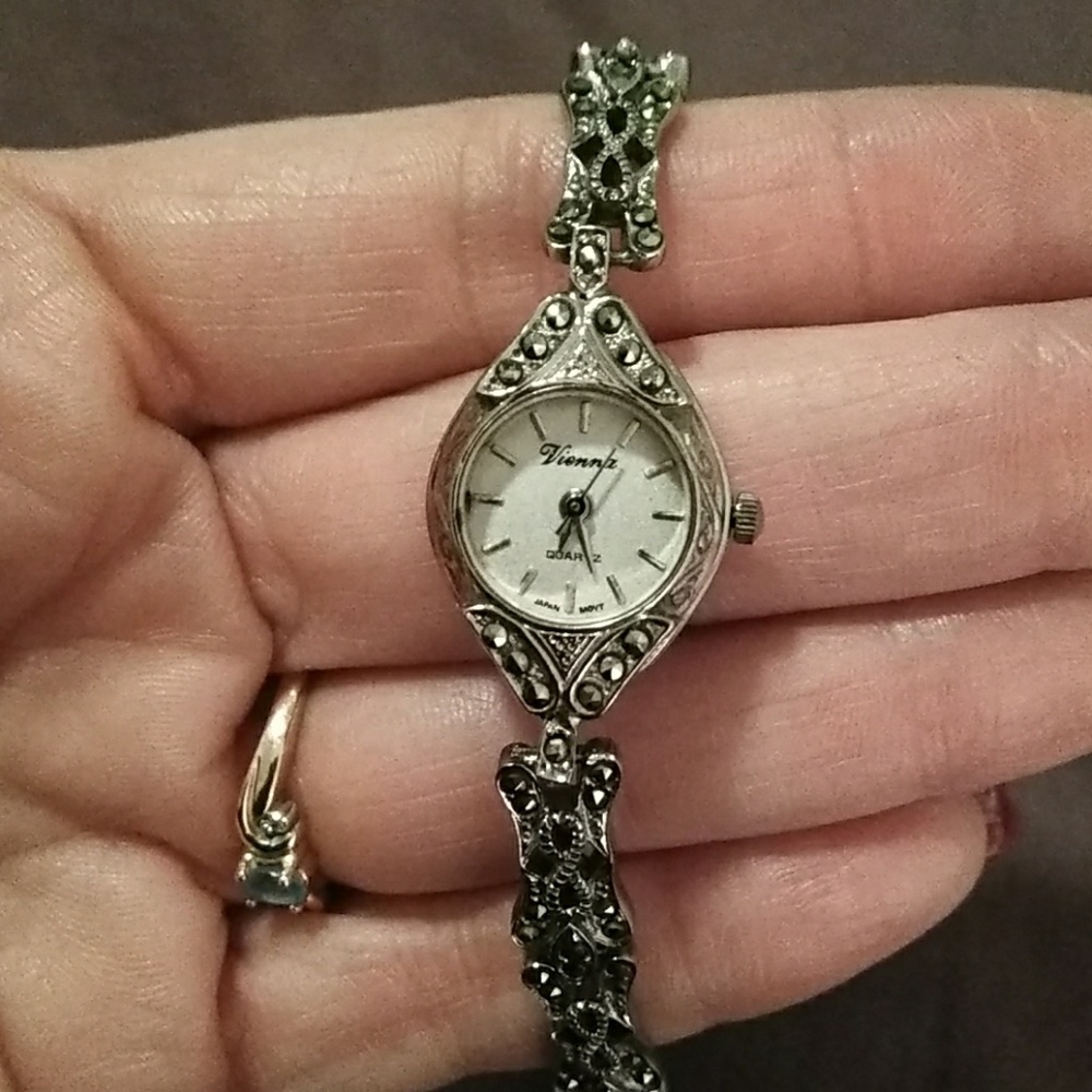 Vintage vienna marcasite watch